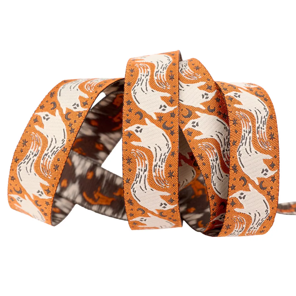 Renaissance Ribbon Home Sweet Haunt Boo Webband 7/8 Zoll 1 Yard