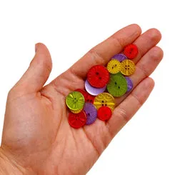 Buttons Galore Fancy Halloween Nähknöpfe 15 Stück Bunt