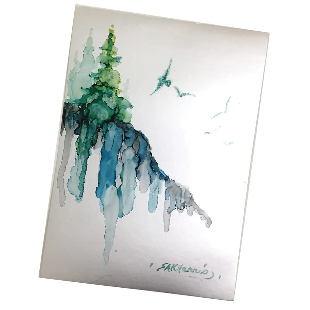Idea-ology Tim Holtz Alcohol Ink Cardstock 10 Bogen