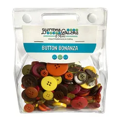 Buttons Galore Harvest Nähknöpfe 227g Mix Herbst-Mix