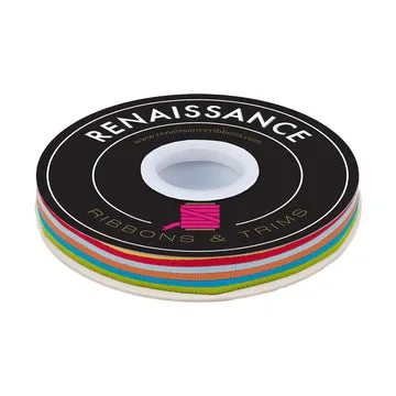 Renaissance Ribbon Back to School Rainbow Power Band 5/8 Zoll Schulmotive