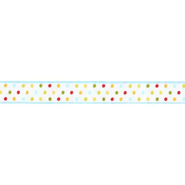 Renaissance Ribbon Animal Park Fun Happy Dots Band 5/8 Zoll 1 Yard Punkte