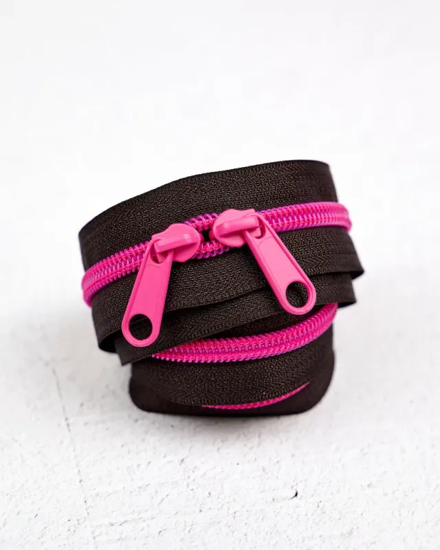 Renaissance Ribbon Neon Rose Handtaschen Reißverschluss Nr. 5