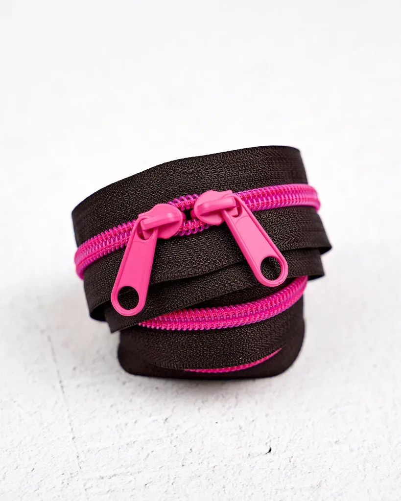 Renaissance Ribbon Neon Rose Handtaschen Reißverschluss Nr. 5
