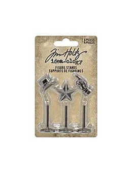 Idea-ology Tim Holtz Adornments Figure Stands Figurenständer