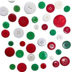 Buttons Galore Resin Nähknöpfe Sortiment