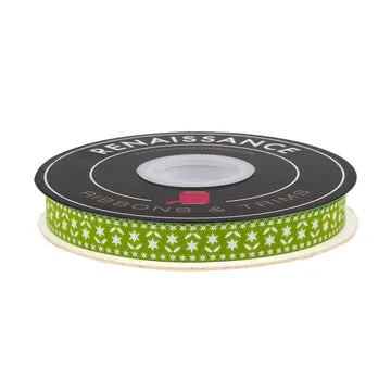 Renaissance Ribbon Buon Natale Twinkle Stars Band 13mm 1 Yard