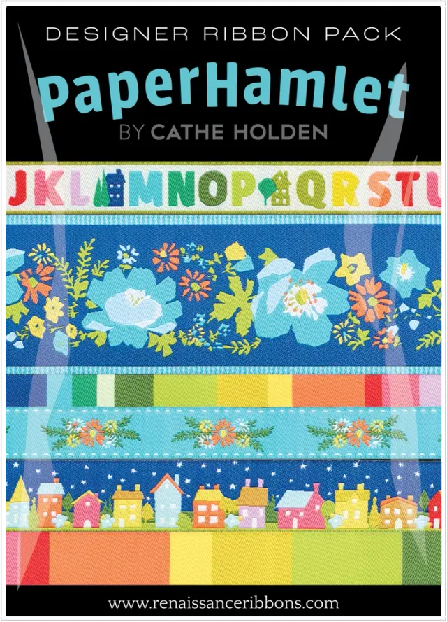 Renaissance Ribbon Paper Hamlet Designer Bänderset 6-teilig