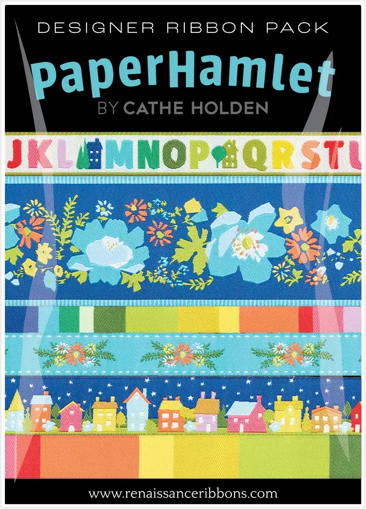 Renaissance Ribbon Paper Hamlet Designer Bänderset 6-teilig