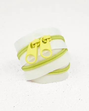 Renaissance Ribbon Citrus Frost Taschenreißverschluss Doppelschieber