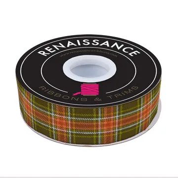 Renaissance Ribbon Great Outdoors Plaid Perfection Schmuckband