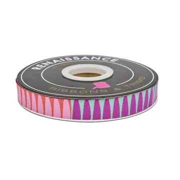 Renaissance Ribbon Ramble Curves Schmuckband Bunt 16mm 1 Yard