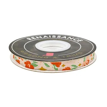 Renaissance Ribbon Poppy Night Twinkle in Day Ripsband 1/2 Zoll