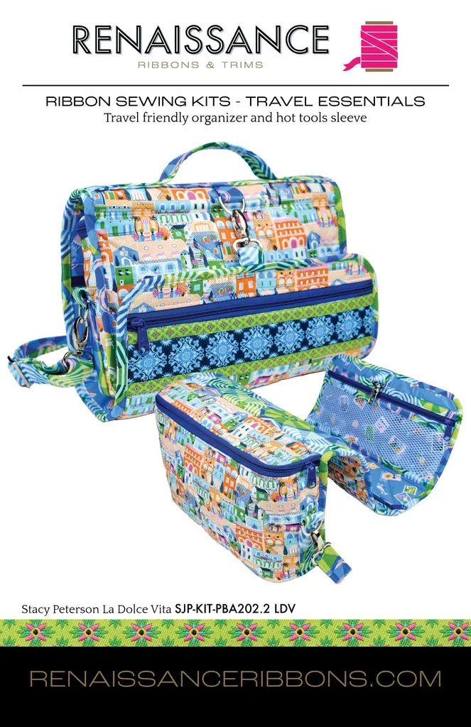 Renaissance Ribbon Travel Essentials 2.0 La Dolce Vita Nähset Taschen-Set