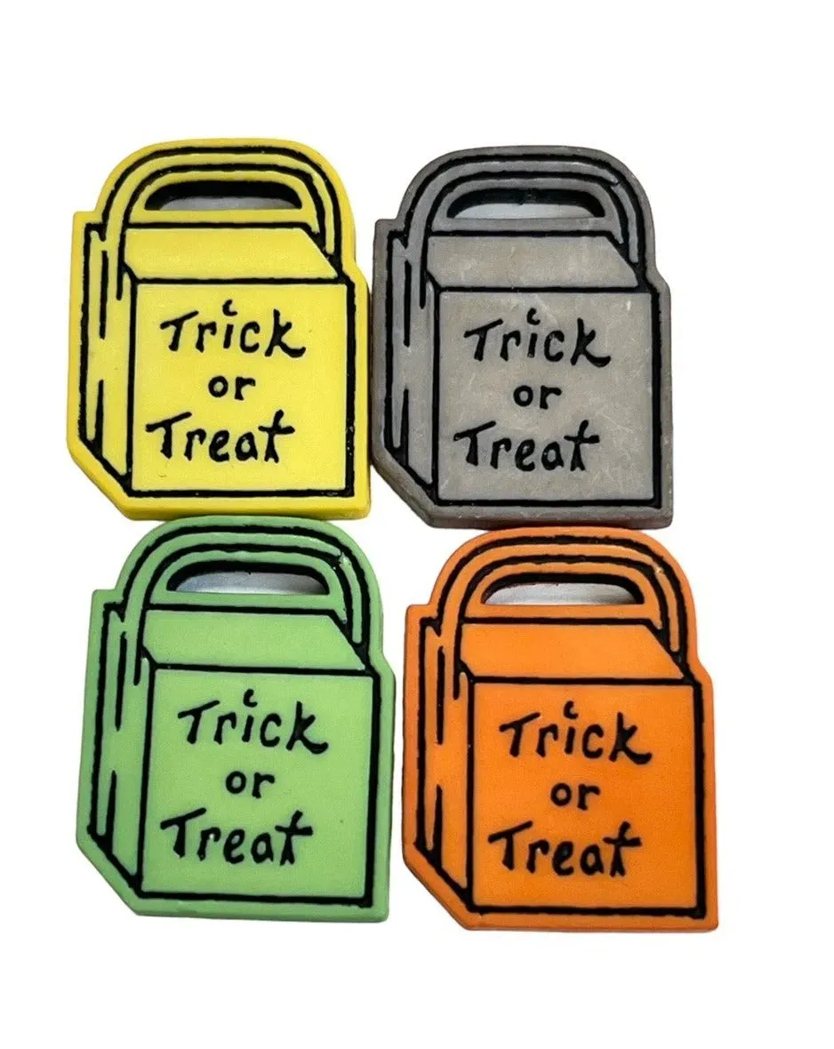 Buttons Galore Trick-or-Treat Bastelknopf Süßtüte matt