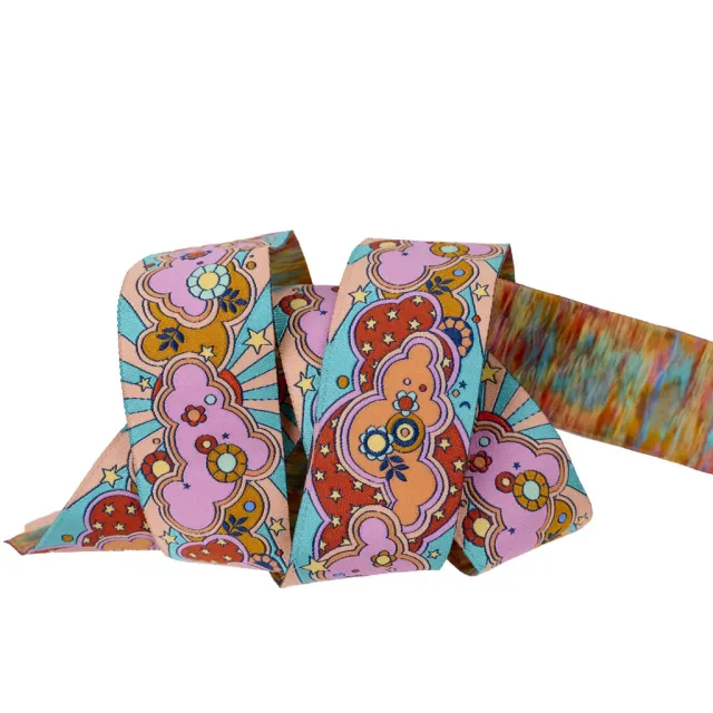 Renaissance Ribbon Mythical Clouds Schleifenband 1 1/2 Zoll, Polyester