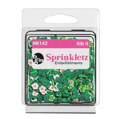 Buttons Galore Rib It Sprinkletz Streuteile Frosch 12 g