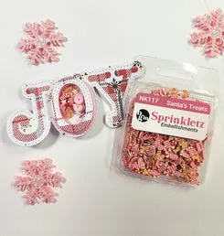 Buttons Galore Sprinkletz Santa's Treats Streuteile 12 g