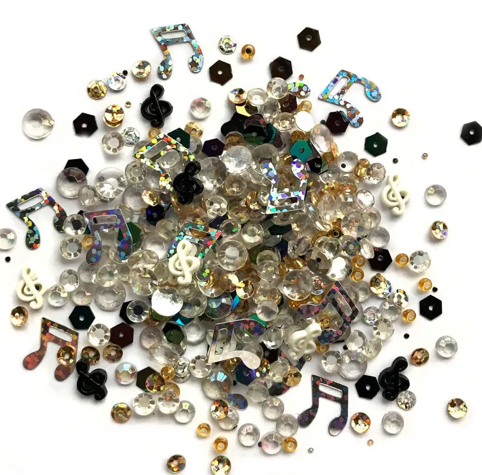 Buttons Galore Sparkletz Concerto Schmucksteine 10g