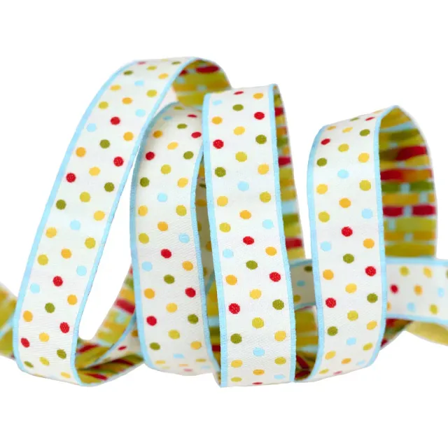 Renaissance Ribbon Animal Park Fun Happy Dots Band 5/8 Zoll 1 Yard Punkte