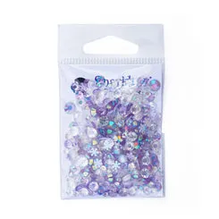 Buttons Galore Sparkletz Snowscape Bastelstreu 10g Schneeflocke