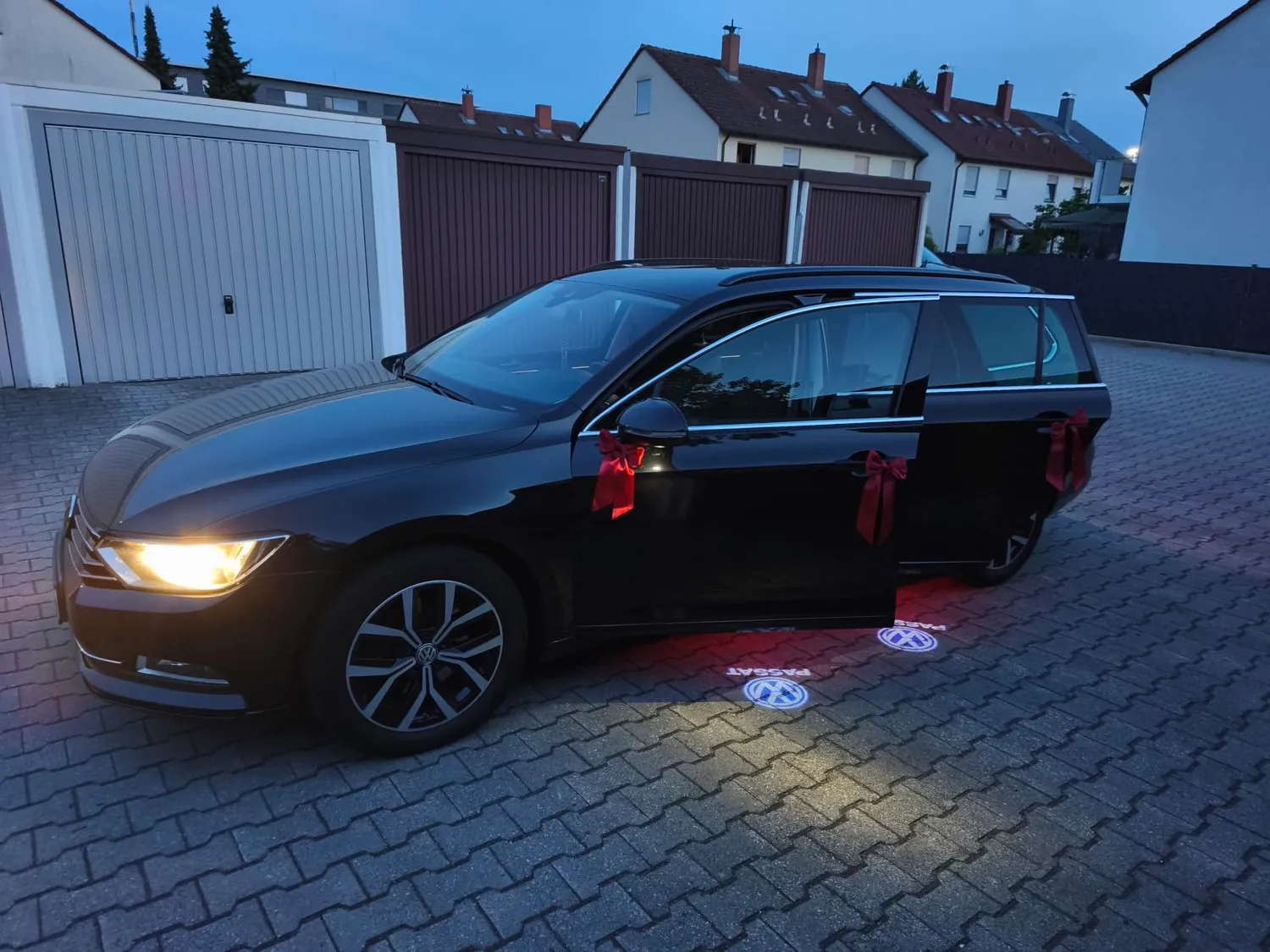 MORSUNBELA Schleifen Deko Hochzeit Geschenkschleifen