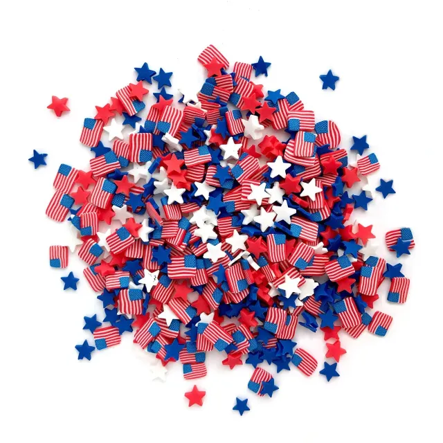Buttons Galore Sprinkletz Old Glory Streuteile 5mm 12g