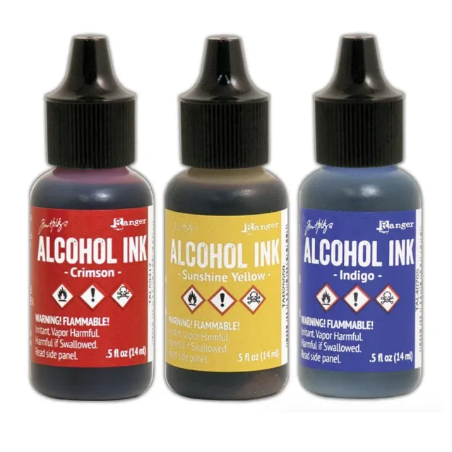 Idea-ology Tim Holtz Alcohol Ink Primary Colors Alkoholtinte