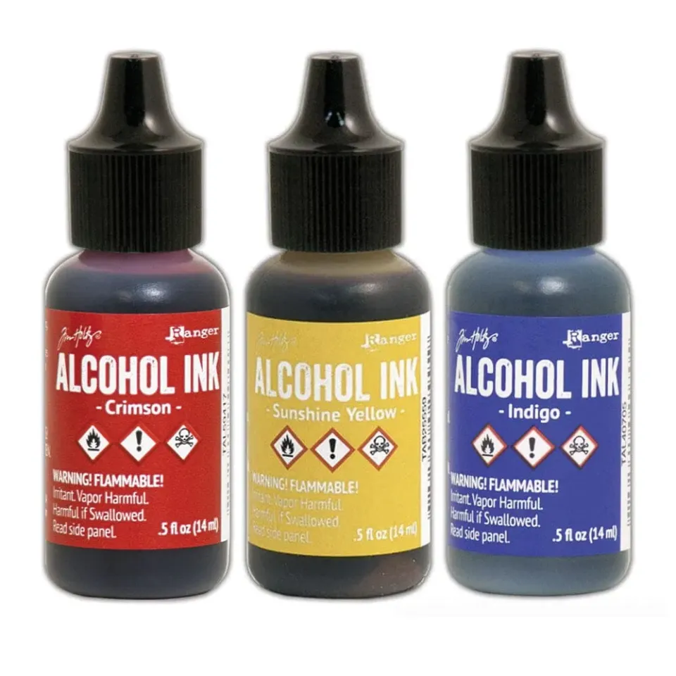 Idea-ology Tim Holtz Alcohol Ink Primary Colors Alkoholtinte