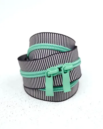 Renaissance Ribbon Mint Julep #5 Handtaschen-Reißverschluss
