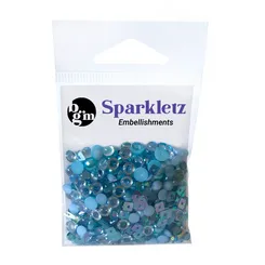 Buttons Galore Sparkletz Ocean Waves Bastelsteine 10g