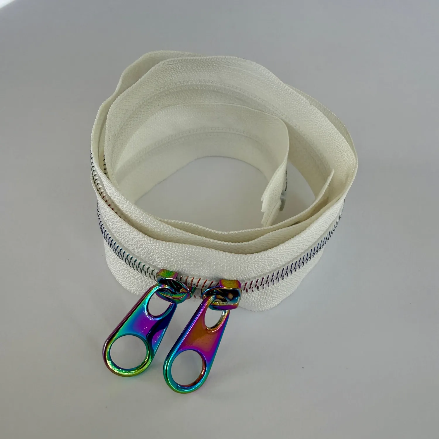 Renaissance Ribbon Cloud Dancer Taschenreißverschluss Nr. 5 2-Wege