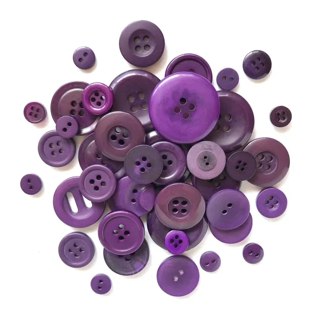 Buttons Galore Button Basics Nähknöpfe 4,5 oz sortiert