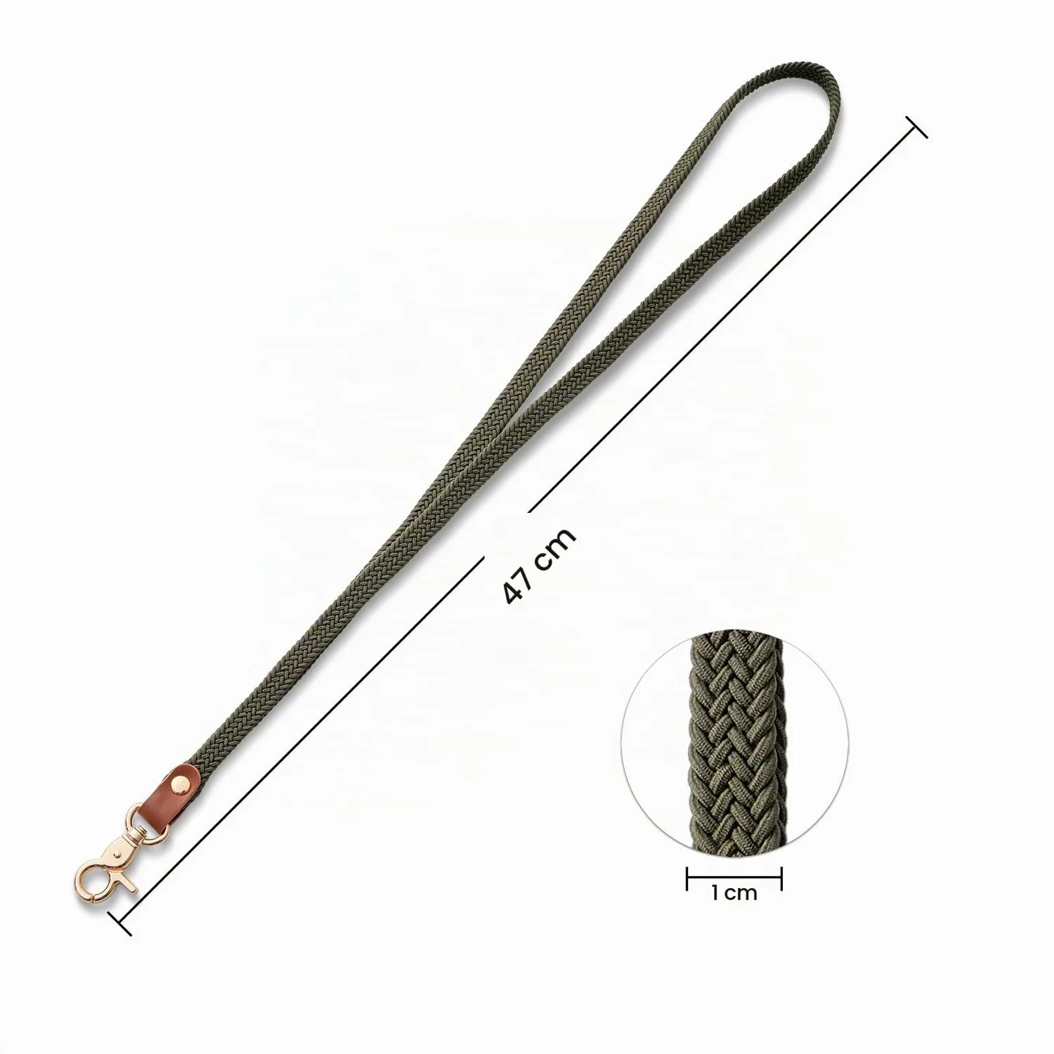 MORSUNBELA Schlüsselband zum Umhängen elastisch mit Karabiner