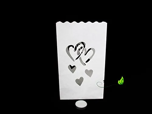 Creativery Candlebags Lichttüten Papier 10 Stück