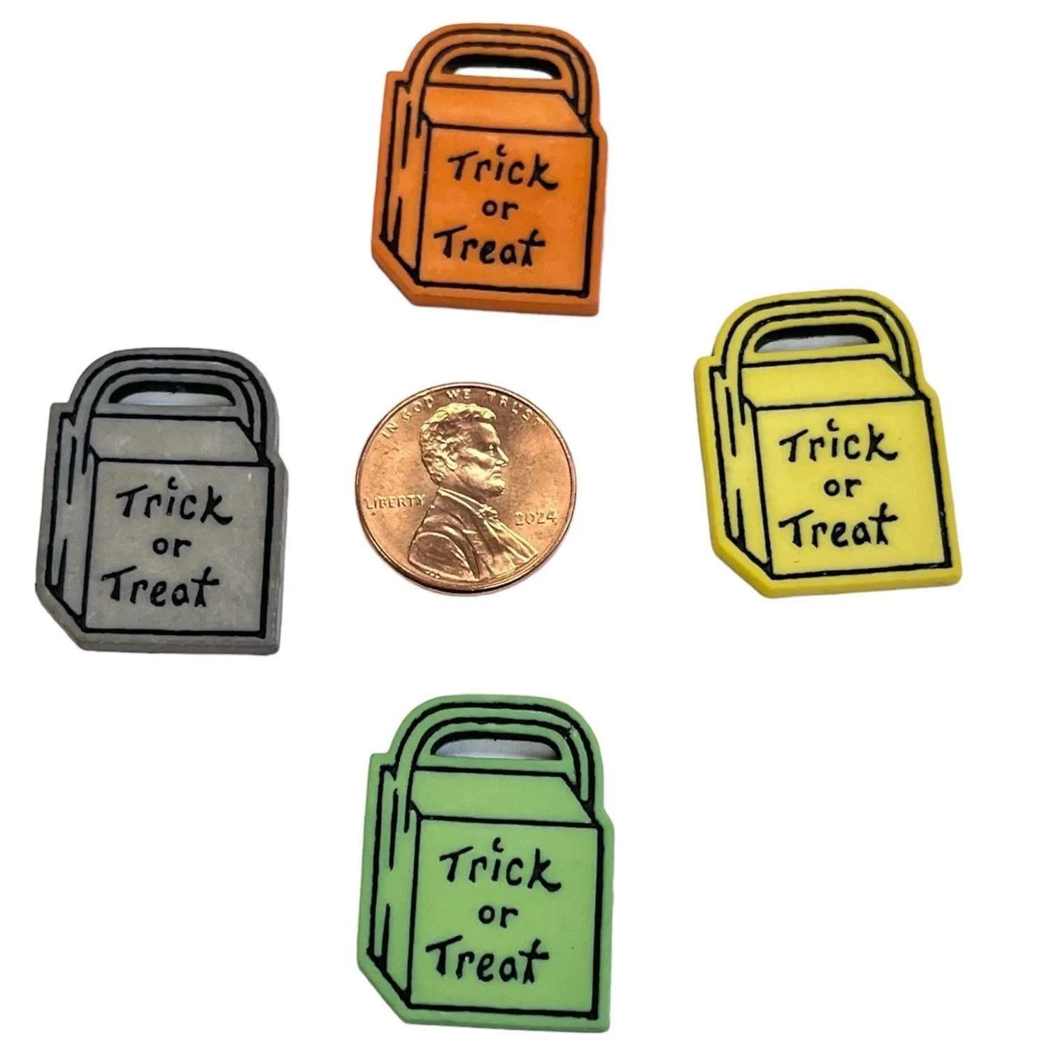 Buttons Galore Trick-or-Treat Bastelknopf Süßtüte matt