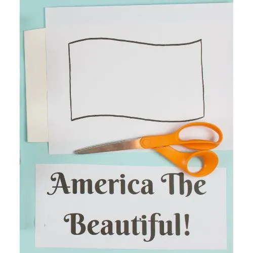 Buttons Galore American Flag Bastelset US-Fahne 8x10