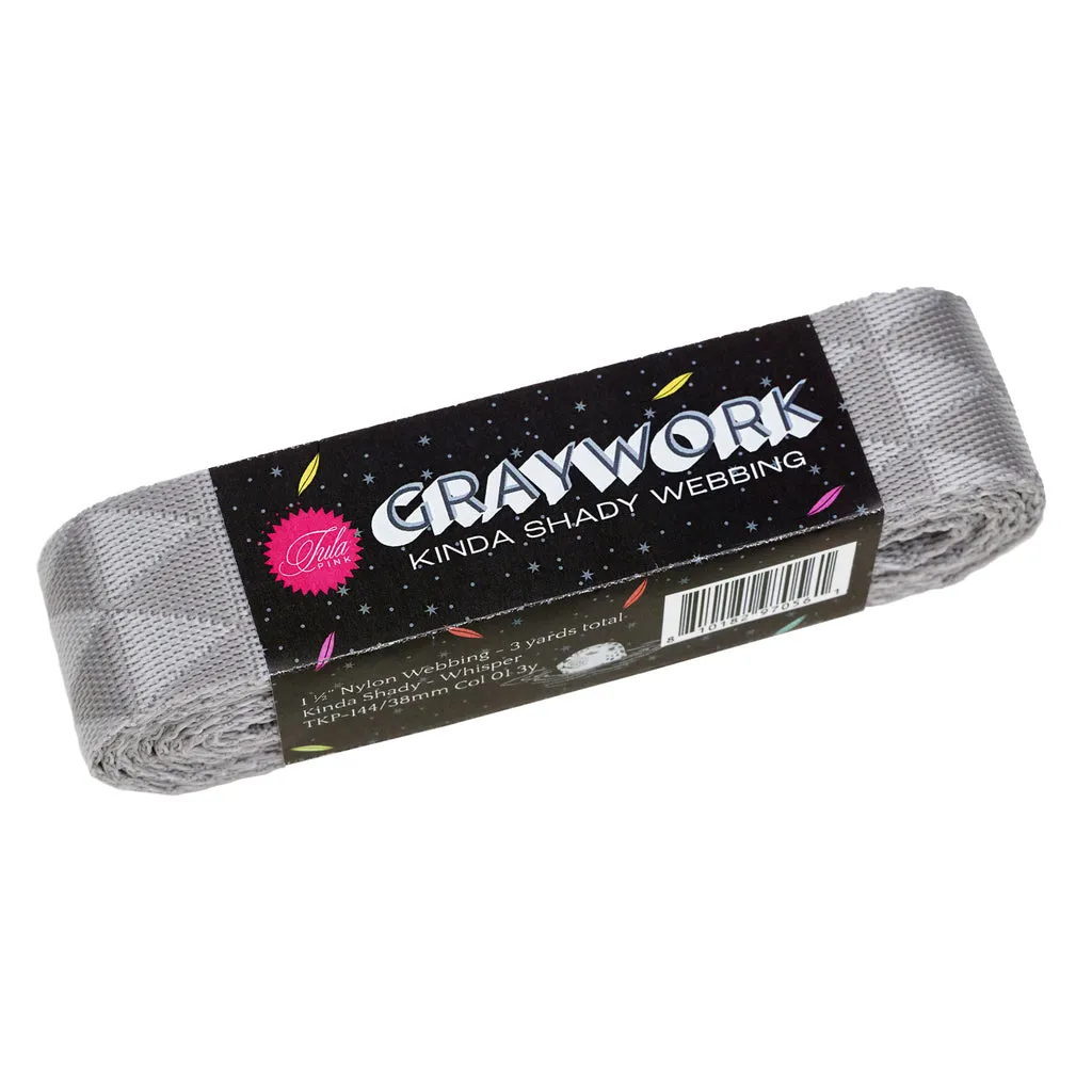Renaissance Ribbon Graywork Kinda Shady Gurtband Nylon
