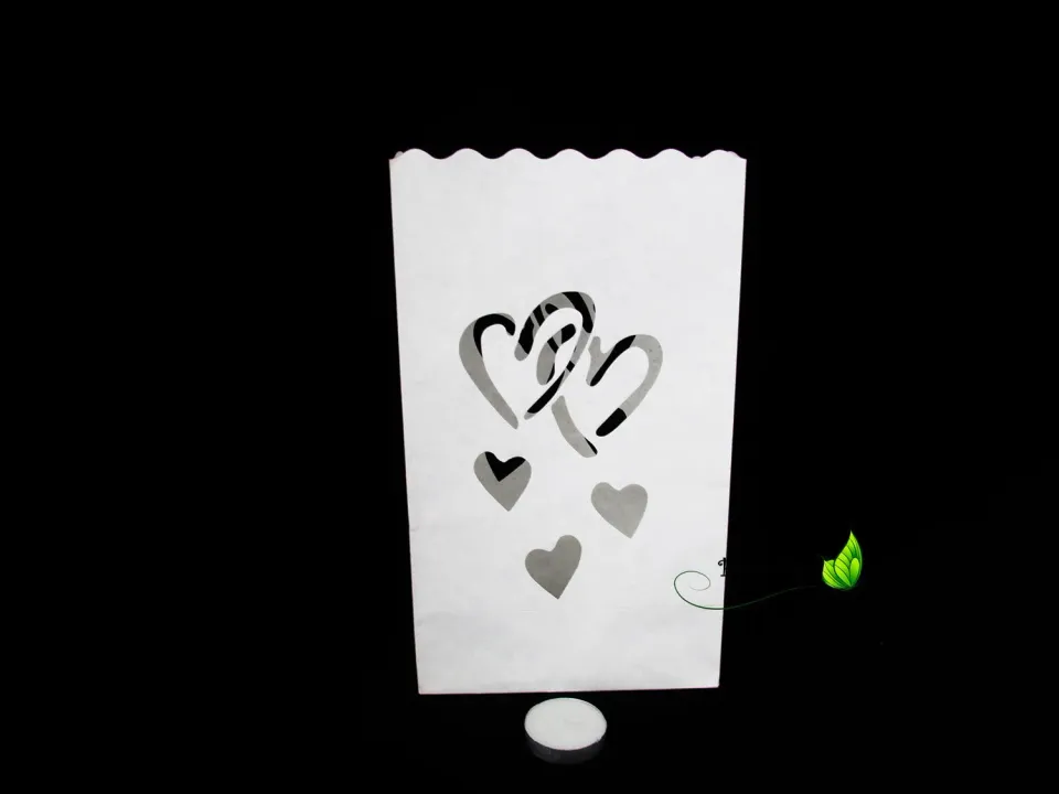 Creativery Candlebags Lichttüten Papier 10 Stück