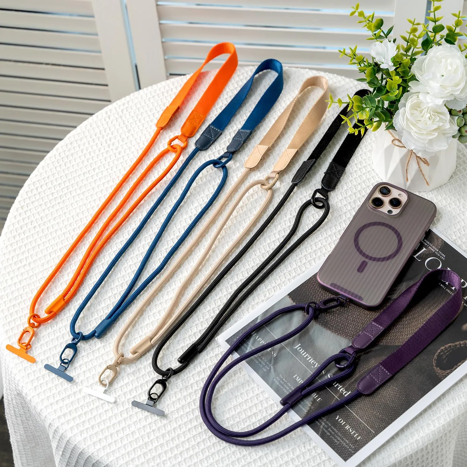 MORSUNBELA Handykette Universal verstellbar