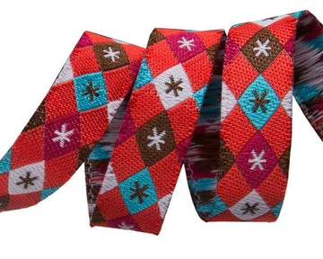Renaissance Ribbon Argyle and Stars Jacquardband Jessica Jones