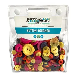 Buttons Galore Fiesta Knöpfe 300 Stück Mix 10-25 mm