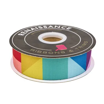 Renaissance Ribbon The Genesis of a Journey Around the Block Gurtband bunt