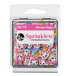 Buttons Galore Sprinkletz Bunny Hop Streusel 12g