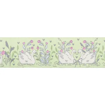 Renaissance Ribbon Mademoiselle Swan Soiree Webband 1 Yard