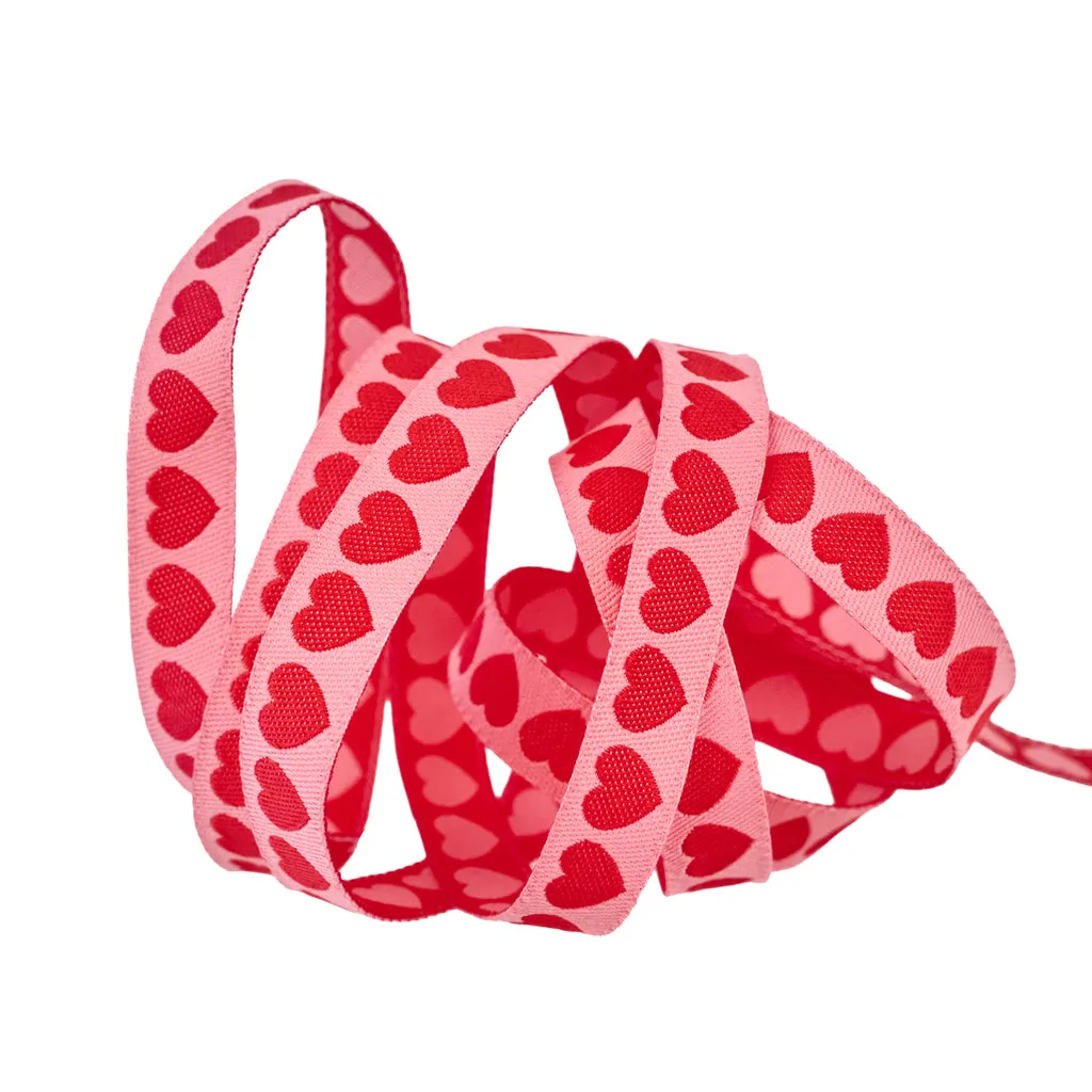 Renaissance Ribbon Funny Valentine Tiny Hearts 3/8 Zoll Band