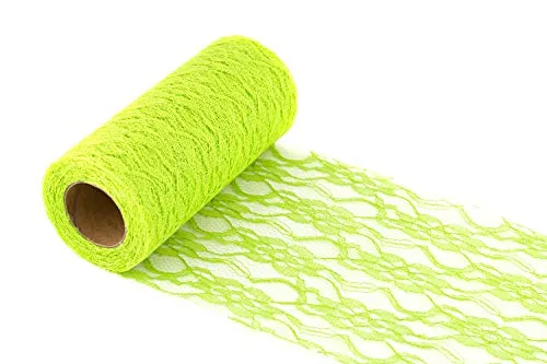 Creativery Spitzenstoff Spitzenband 10m 30cm