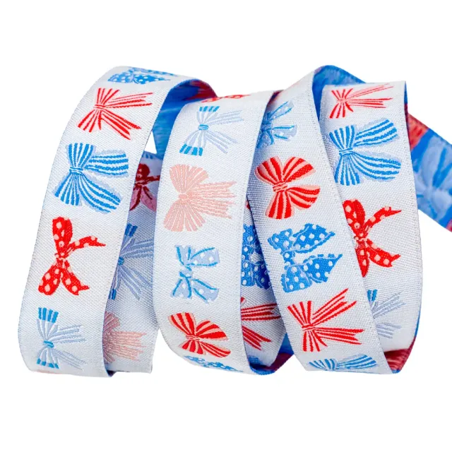 Renaissance Ribbon 250th Birthday Festive Bows Band 1 Yard