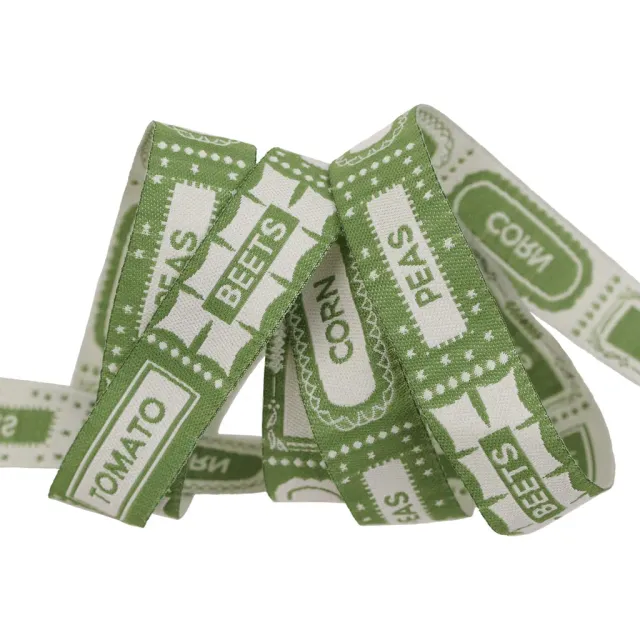Renaissance Ribbon Canning Labels Jacquardband 1 Yard Polyester