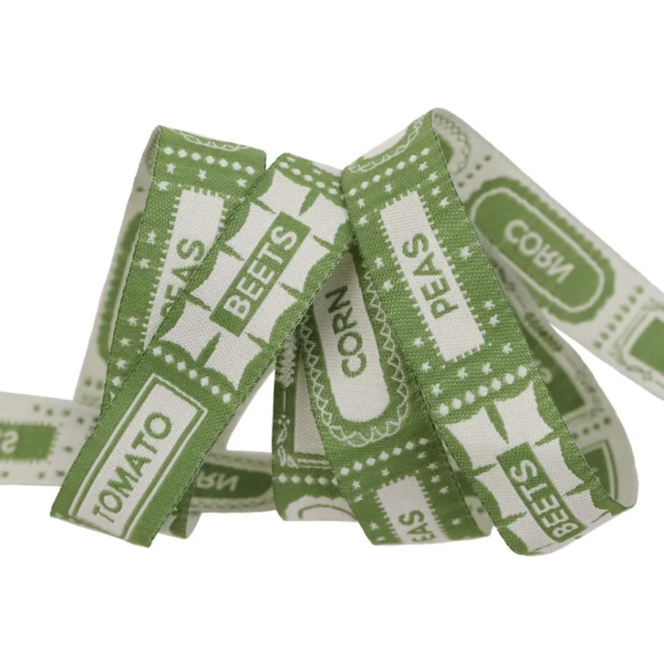 Renaissance Ribbon Canning Labels Jacquardband 1 Yard Polyester